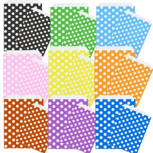 Candy polka dot paper bags - candy,