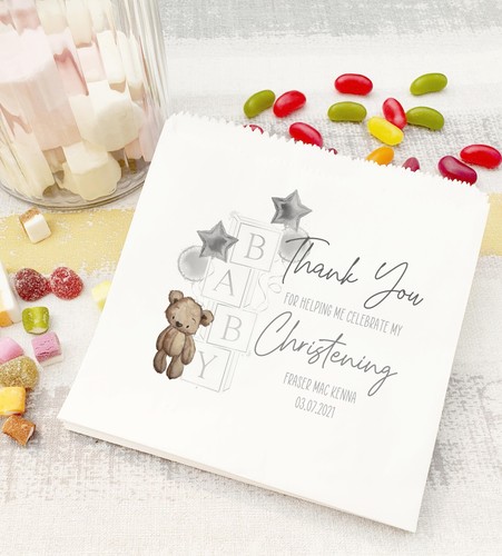 Personalised christening sweet - personalised,