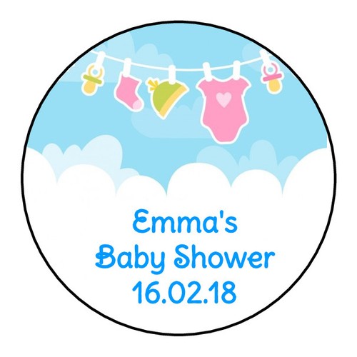 Personalised baby shower - baby,